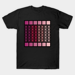 “Dimensional Reactor” - V.5 Red - (Geometric Art) (Dimensions) - Doc Labs T-Shirt